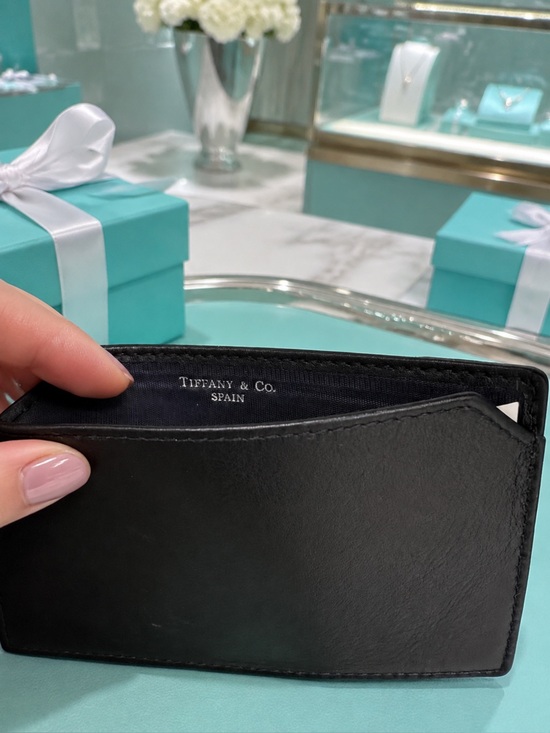 Tiffany & Co. Handbags - Tiffany & Co. Leather card holder,NWOT